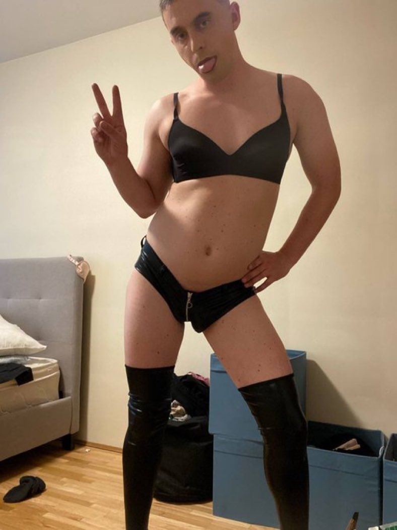 EXPOSED IN PANTIES!