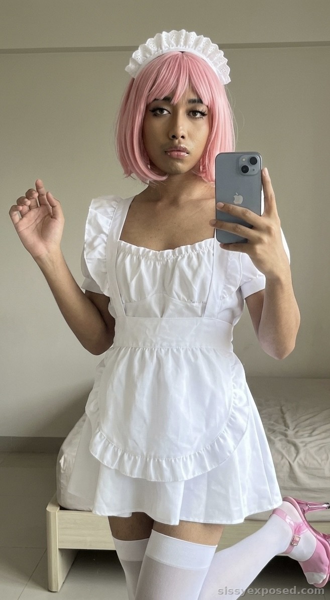 Sissy maid Ready to serve