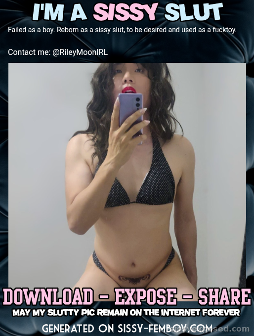 Identification please.. here is my sissy ID for the whole world to see!