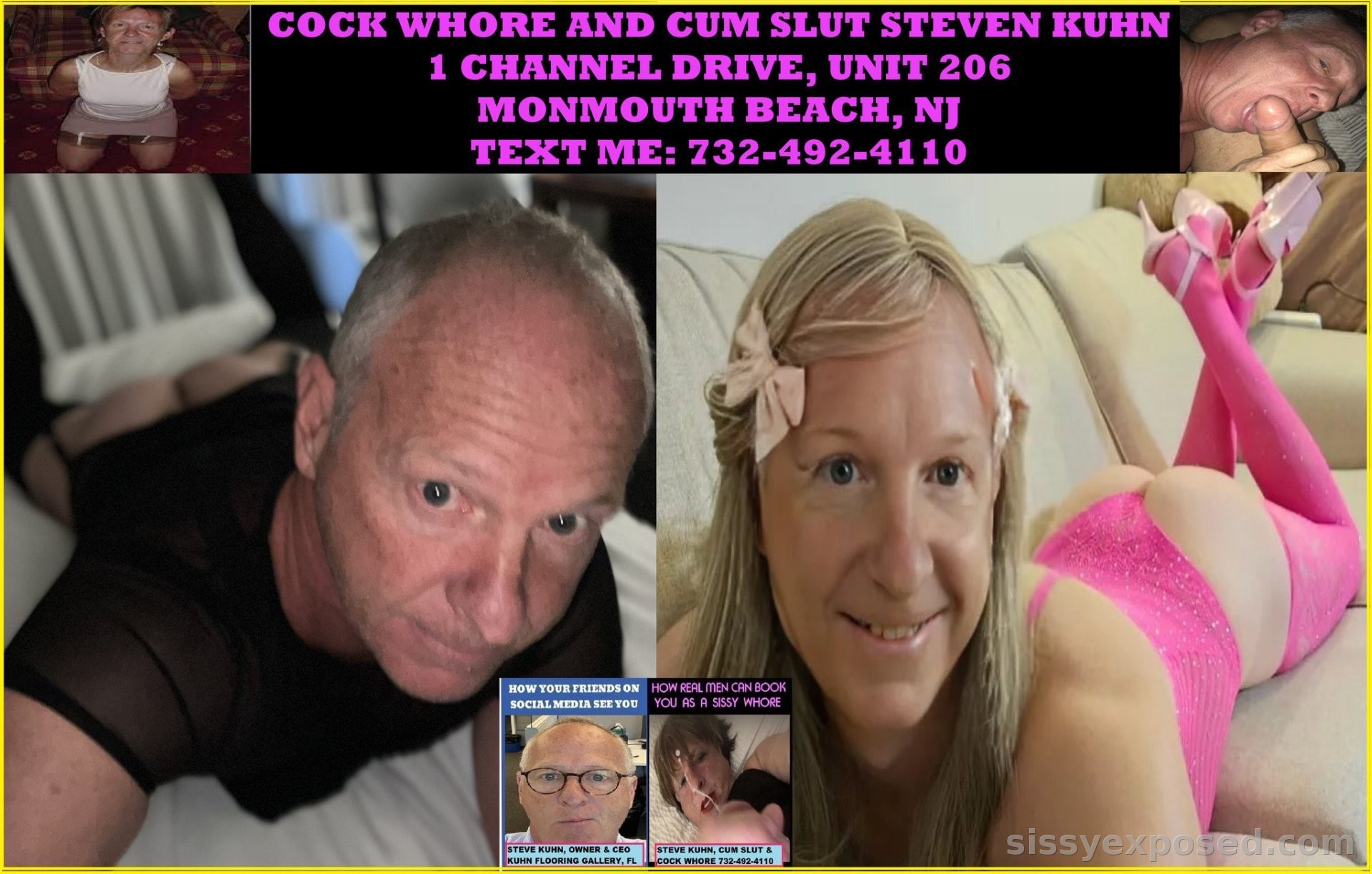 SISSY SERVANT STEVE KUHN aka STEPHY