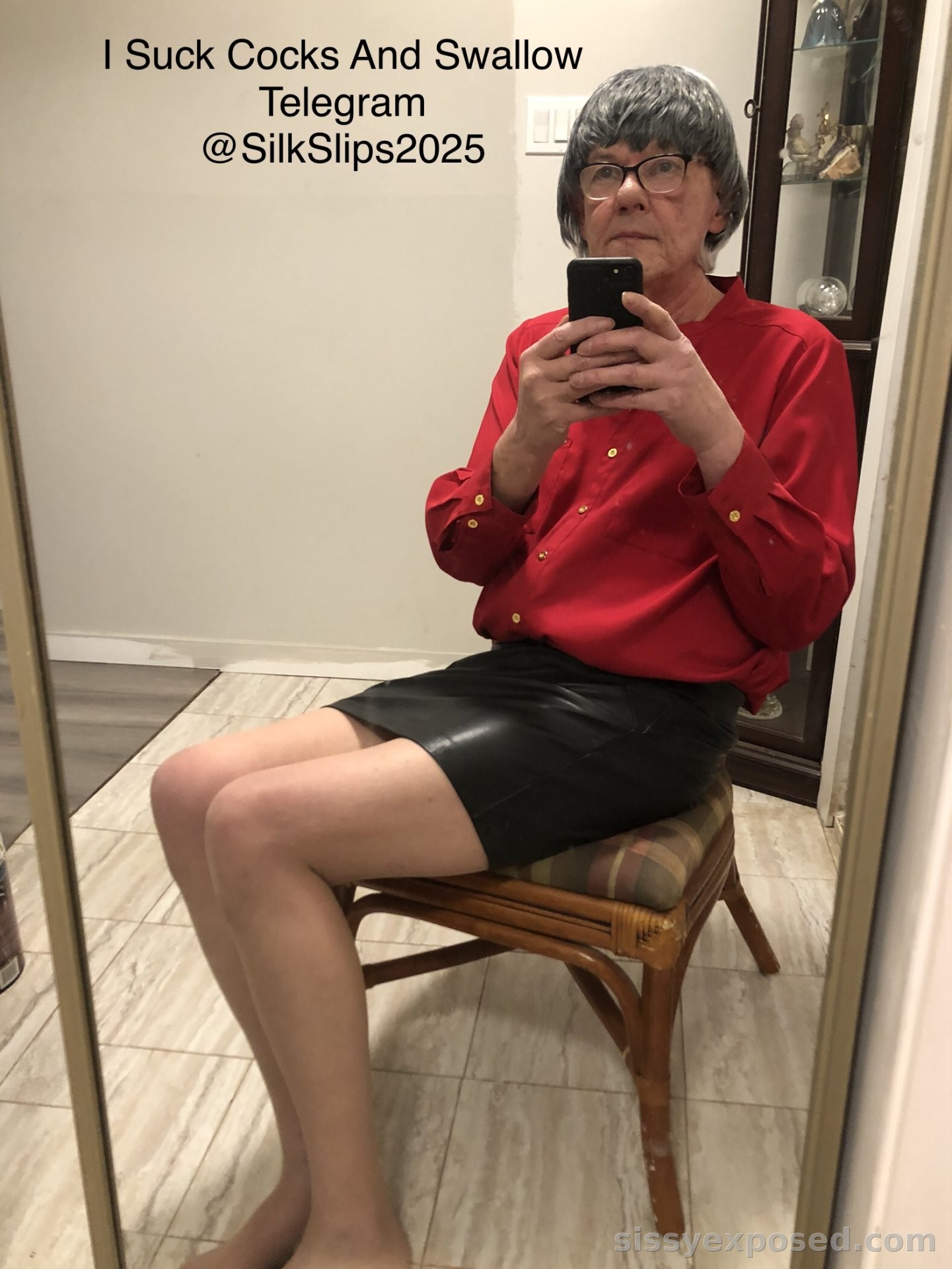 Married Sissy CockSucker To Be Blackmailed