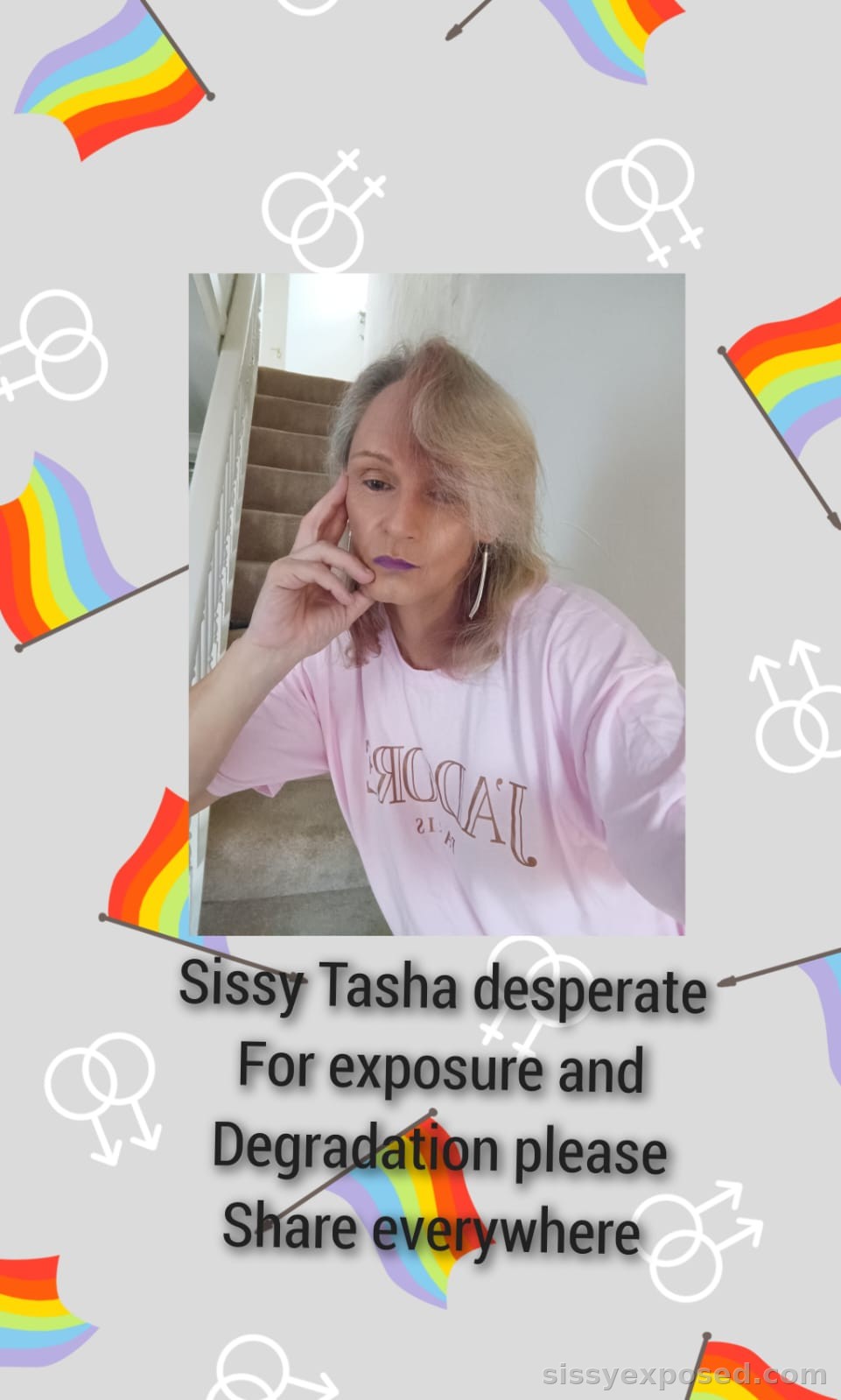 Sissy slut to be ruined and exposed