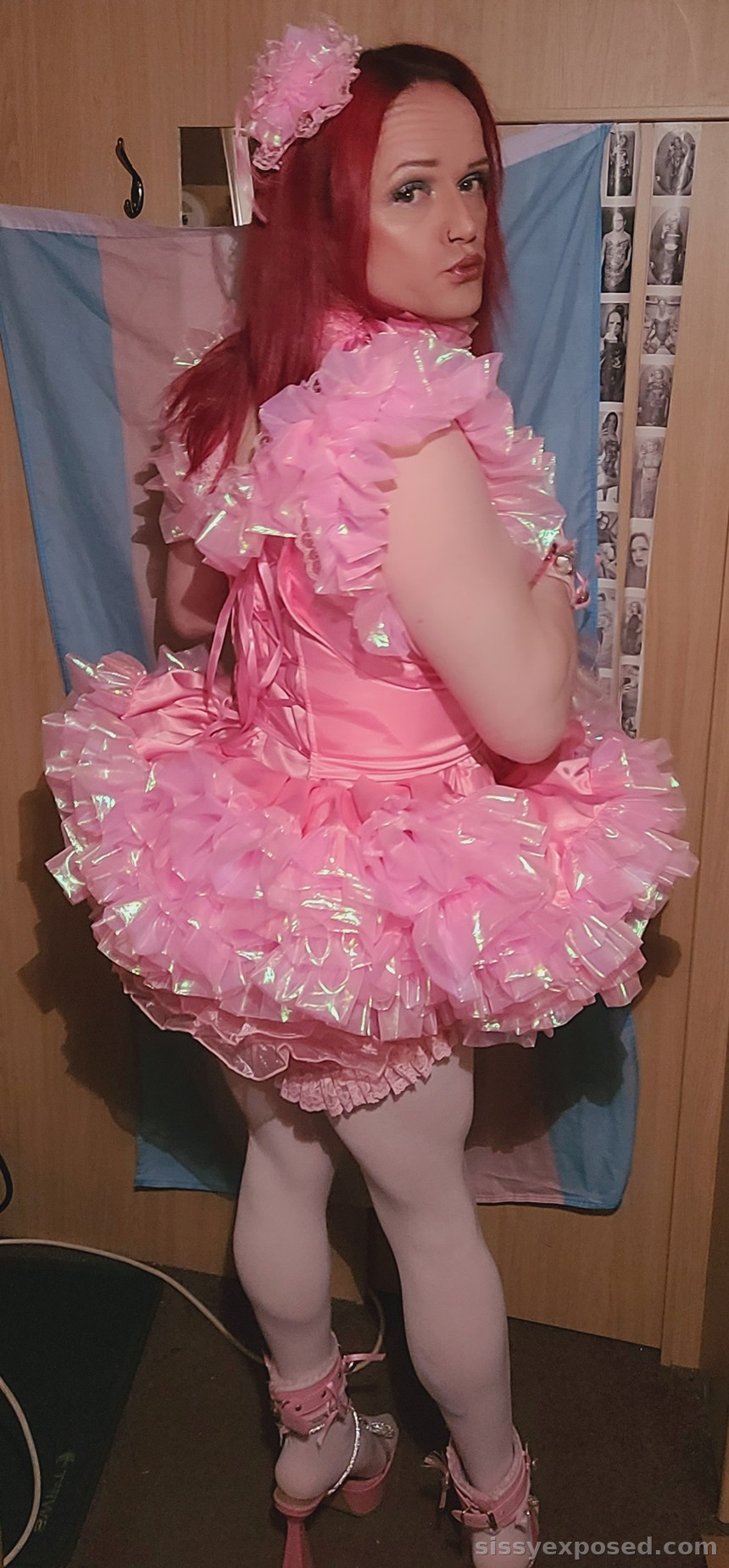 Frilly sissy knickers