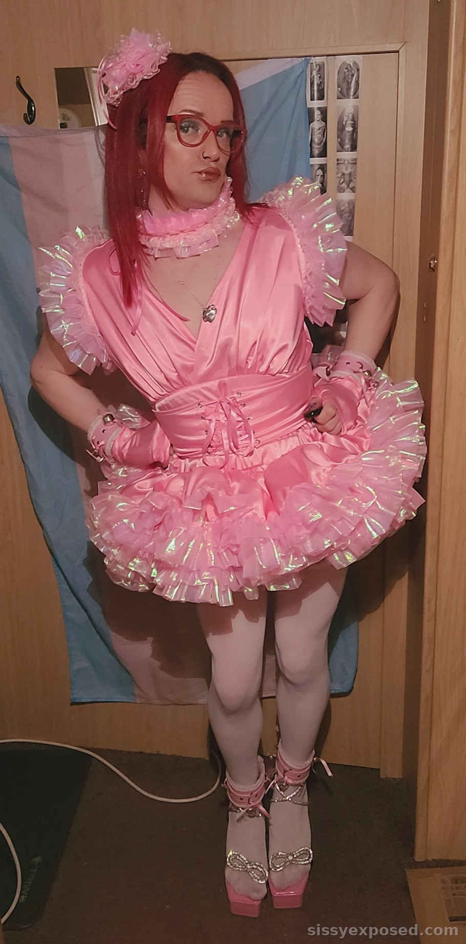 Frilly sissy knickers