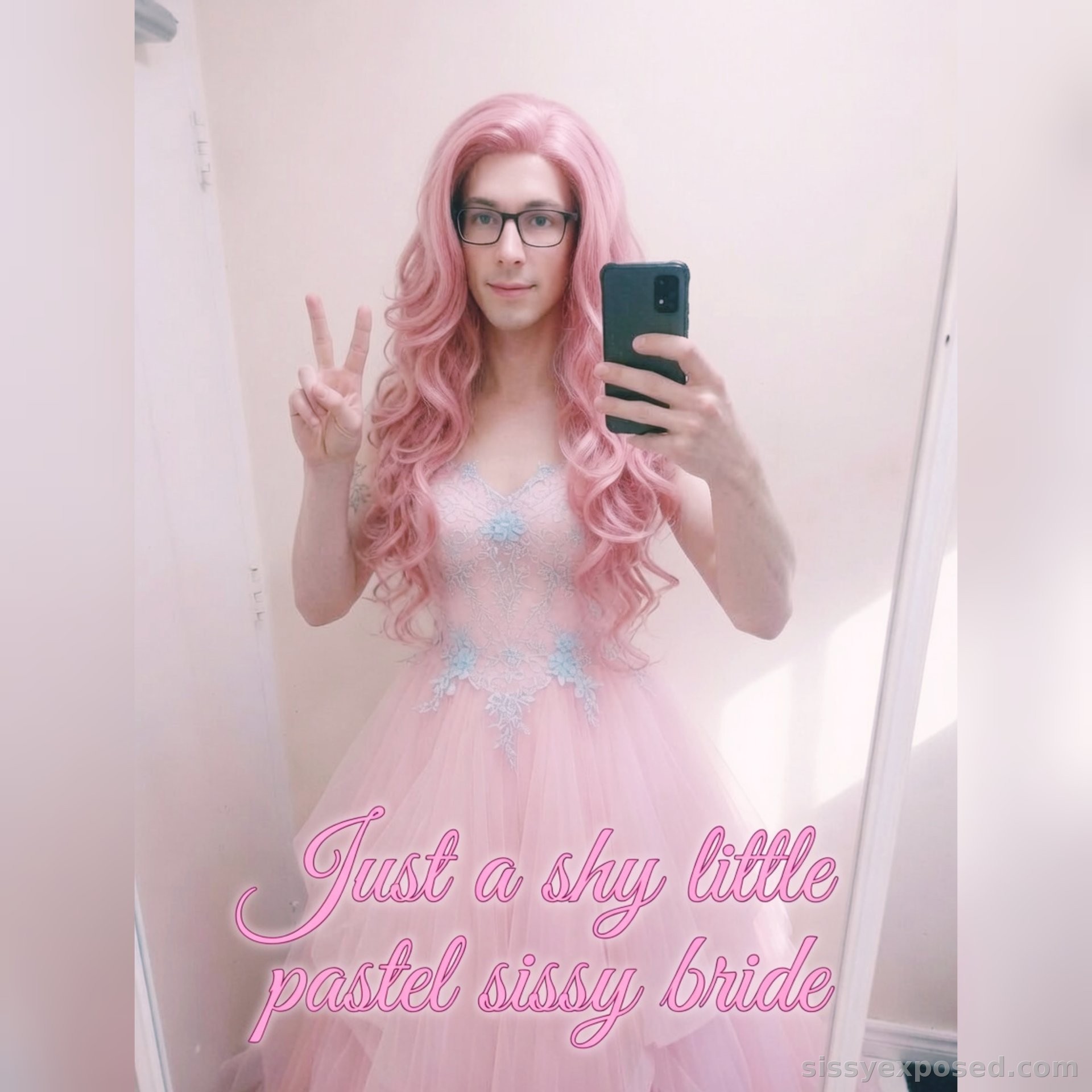 Challenge: Post a mirror selfie with the most over-the-top caption you can write