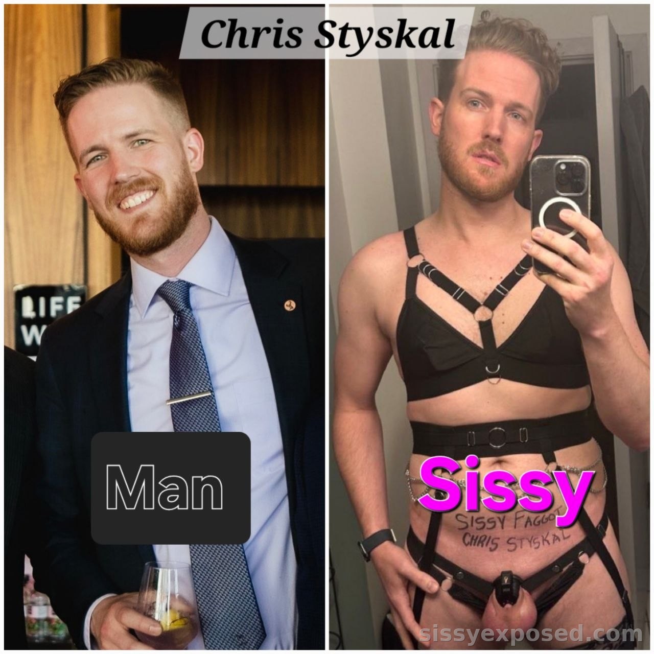 Before and After my Cock Addiction