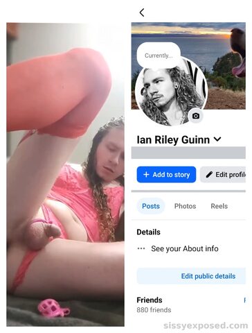 Exposed sissy