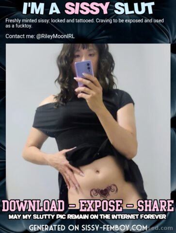 Identification please.. here is my sissy ID for the whole world to see!