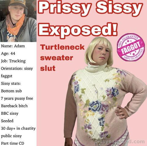 Prissy Sissy Sweater Slut