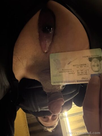 Latex chastity blackmail Sissy Benjamin fiegl