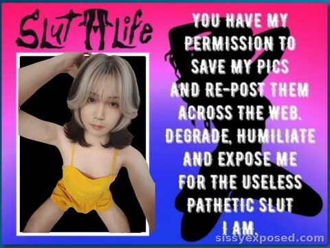 Asian sissy slave