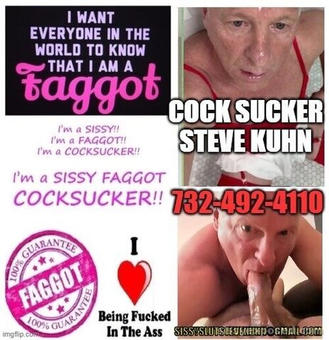 TOTALLY EXPOSED FACE - SISSY SLUT STEVE KUHN