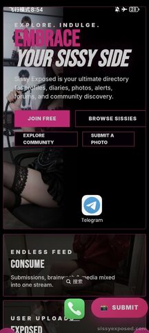 Challenge: Change your phone wallpaper to the Sissy Exposed logo for 24 hours and screenshot it