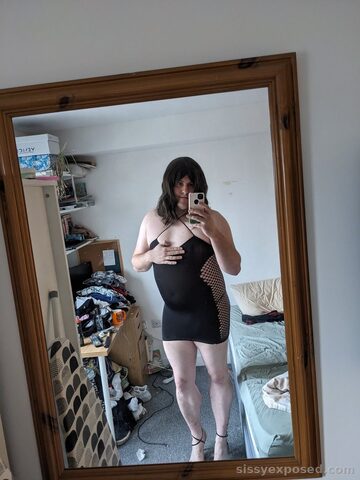 Sissy Ollie dressed up