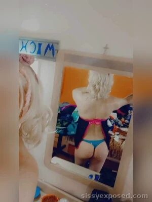 Old pictures of a sissy faggot