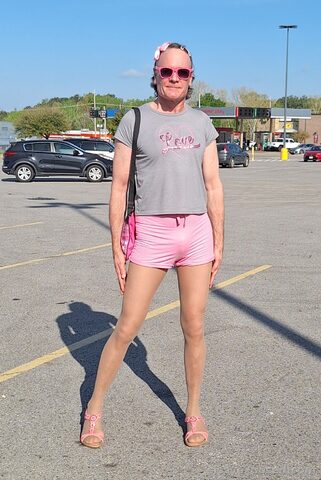 Pantyhosed Sissy