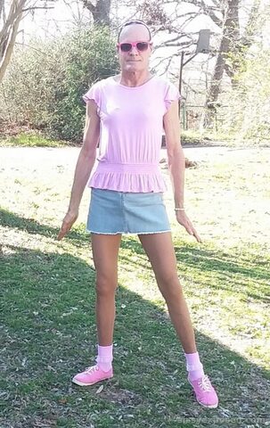 Pantyhosed Sissy
