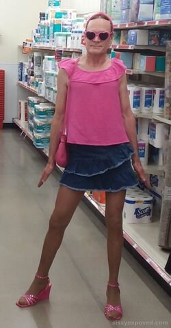Sissy Exposed In Pink